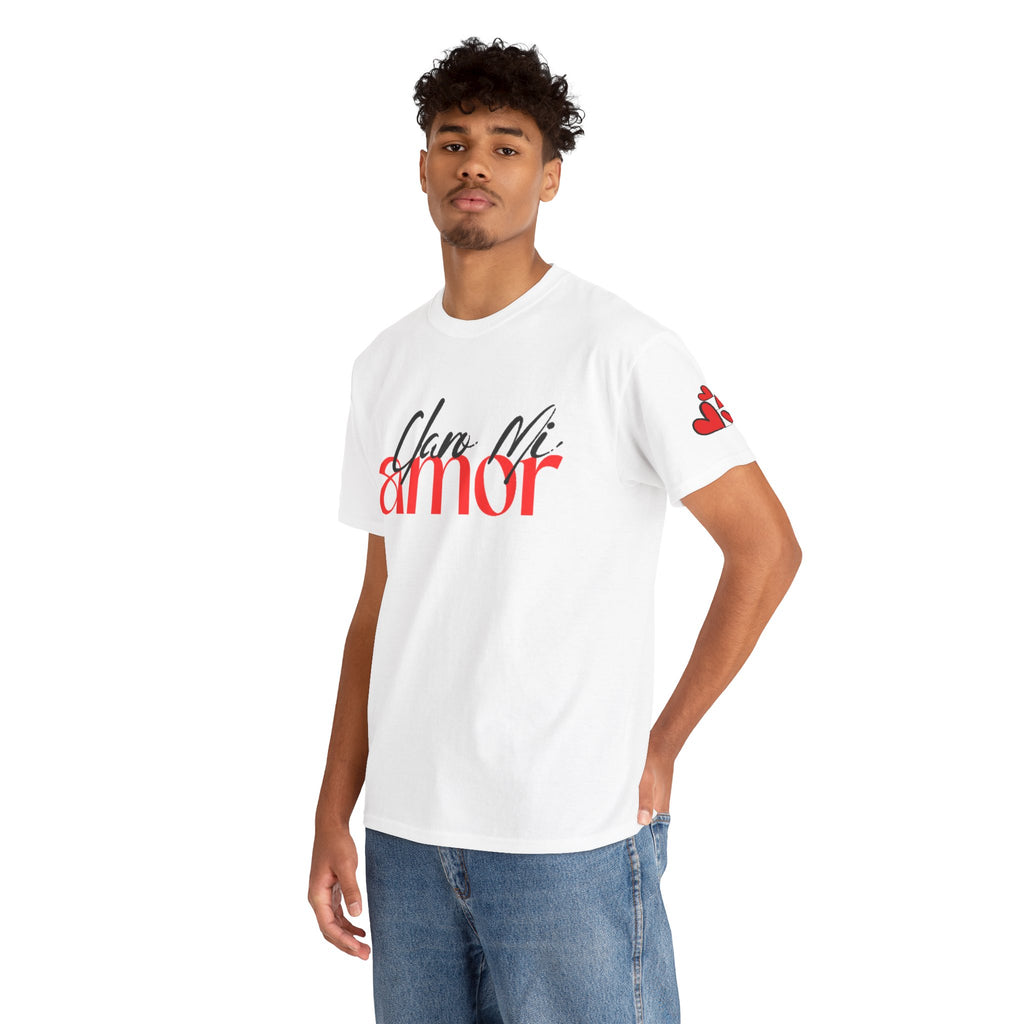 "Claro Mi Amor" Graphic Heart T-Shirt