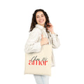 "Claro Mi Amor" Canvas Tote — Sassy Cotton Market Bag